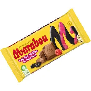 Marabou, Lakritz, Himbeer & Caramell