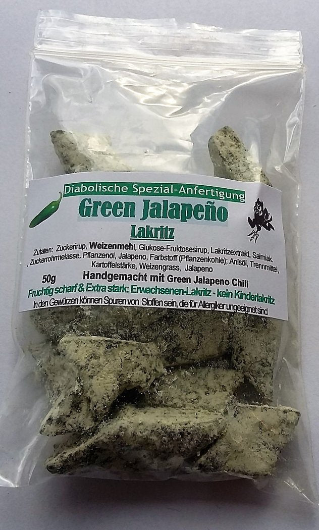 Green Jalapeño Lakritz