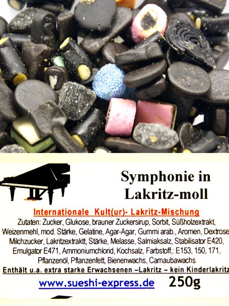 Symphonie in Lakritz-Moll