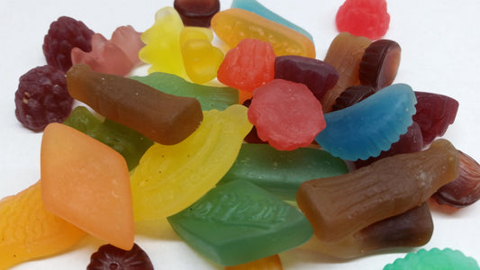 Fruchtgummi-Mix ohne Zucker